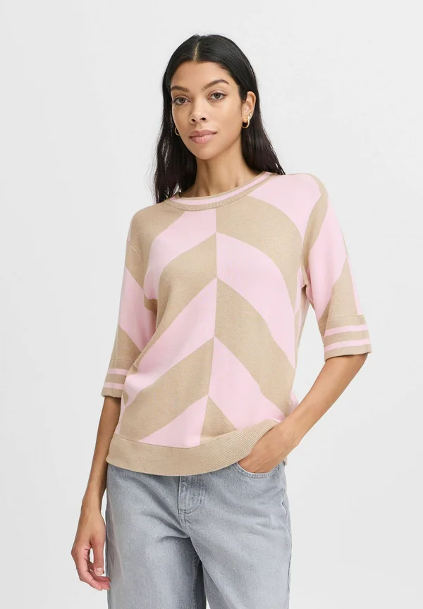 BYMMMORLA - Strickpullover - roseate spoonbill mix