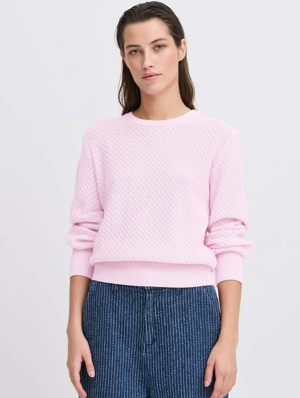 BYNERAM - Strickpullover - roseate spoonbill