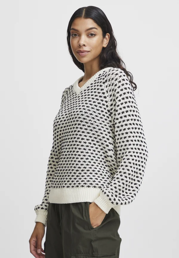 BYOlena - Strickpullover - birch mix