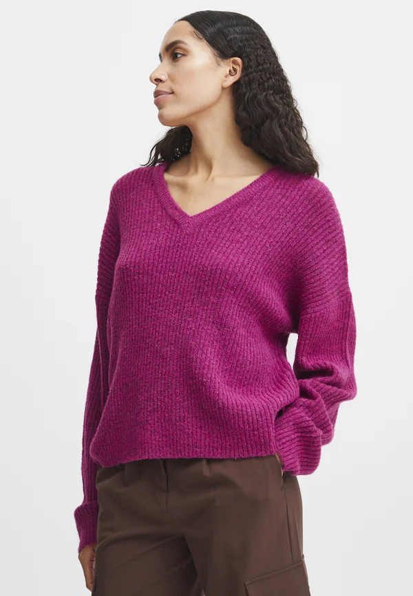BYONEMA - Strickpullover - festival fuchsia