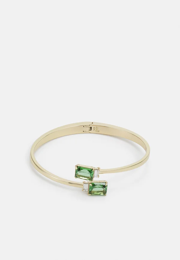 BYPASS - Armband - gold-coloured/green