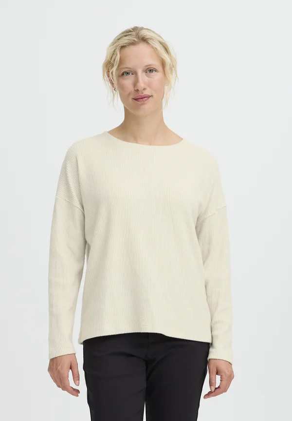 BYPUNTI PULLOVER - Strickpullover - humus melange