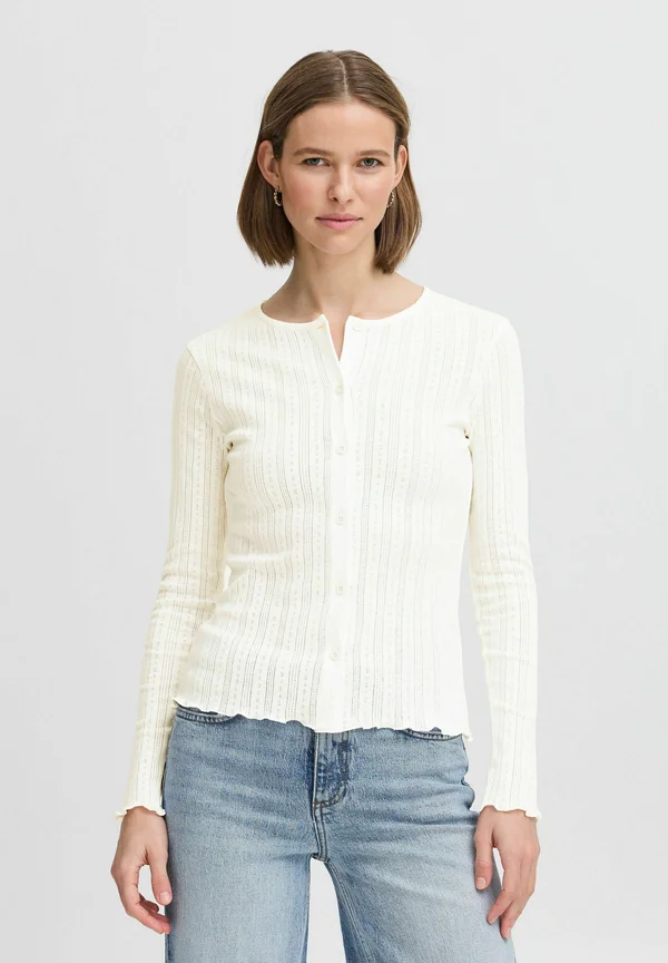 BYUNICA - Strickjacke - off white