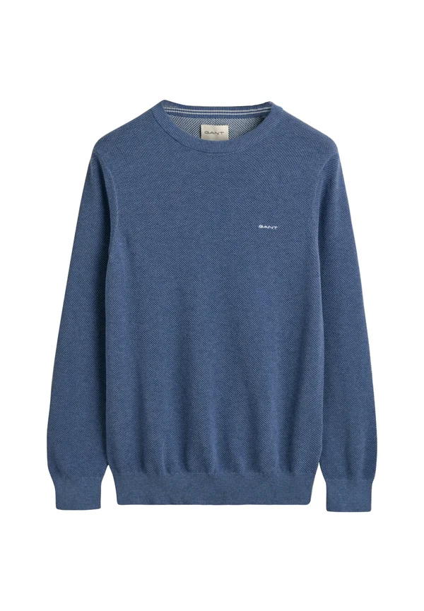 C-NECK - Strickpullover - denim blue mel