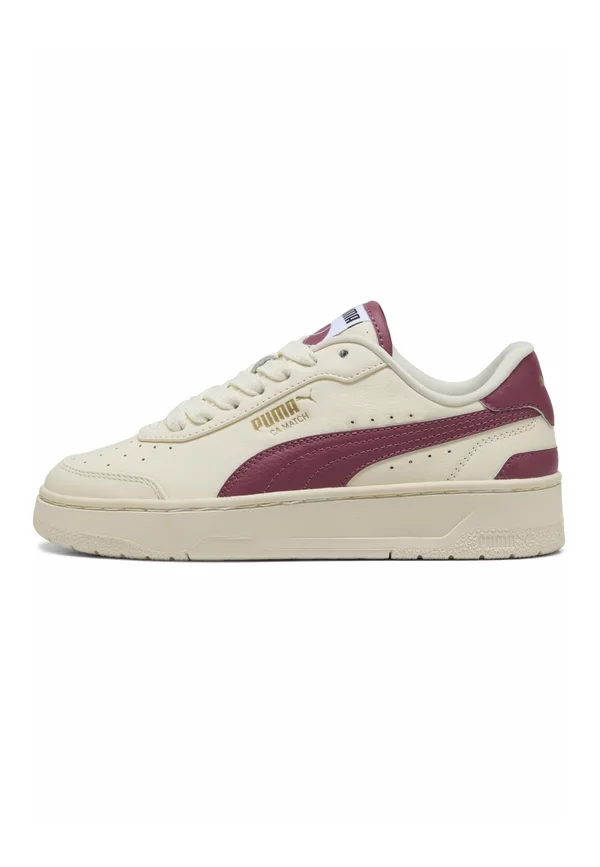 CA MATCH PREMIUM - Sneaker low - warm white-port