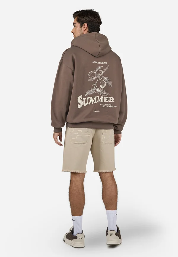 CABERRY - Sweatshirt - washed cozy brown