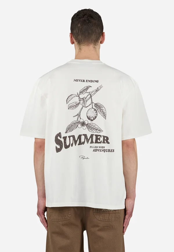 CABERRY TEE - T-Shirt print - off-white