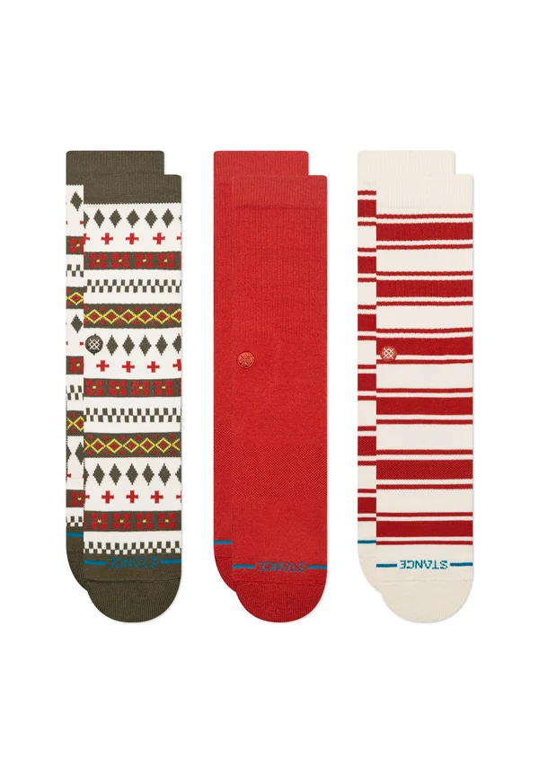 CABIN DAYS CREW 3 PACK UNISEX - Socken - multi