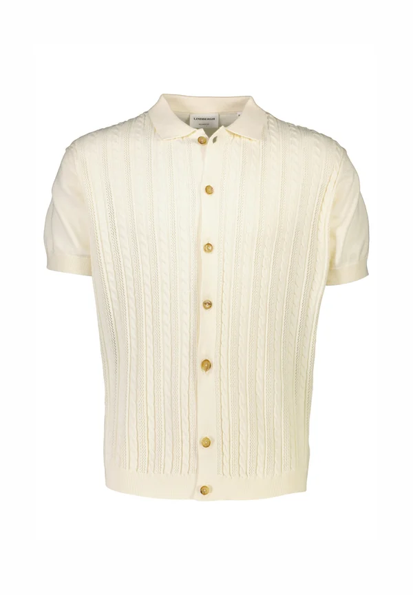 CABLE - Strickjacke - pearl white