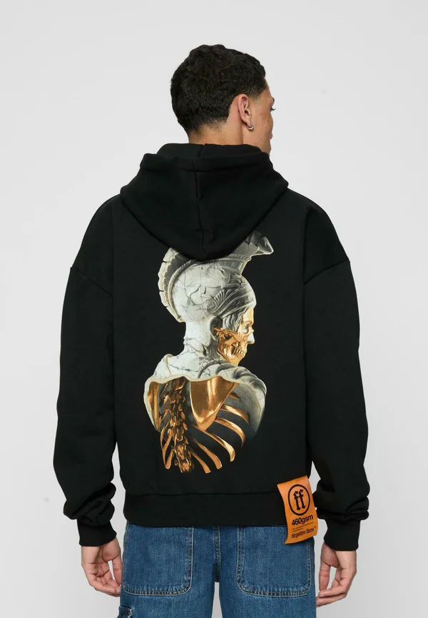 CAESAR HEAVY ULTRA HEAVY BOX - Kapuzenpullover - black