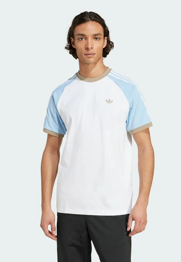 CALI TEE - T-Shirt print - white/clear sky/blanch cargo
