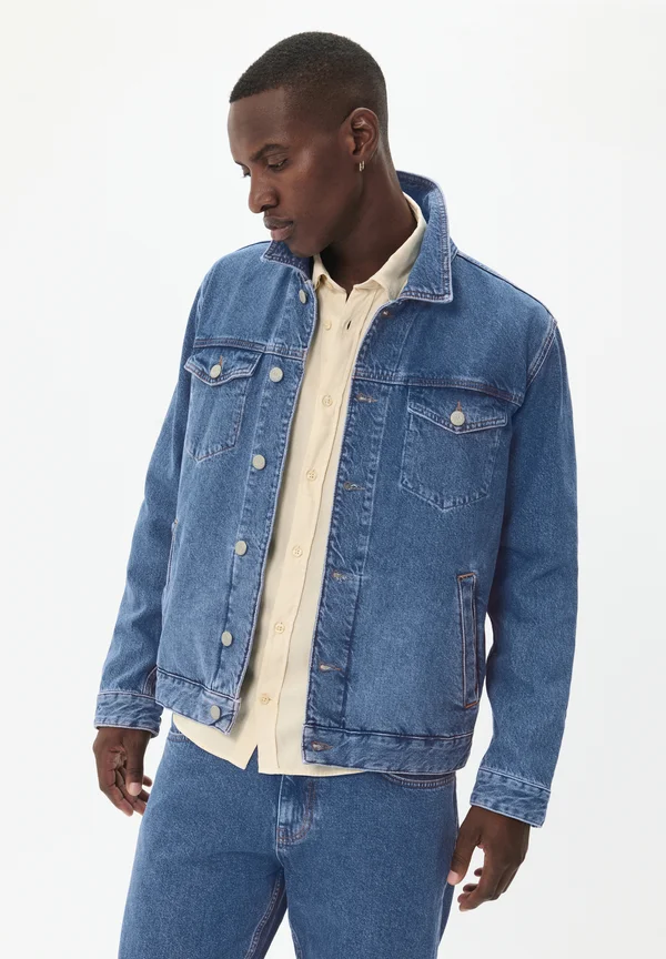 CALLAN 73 - Jeansjacke - medium washed denim
