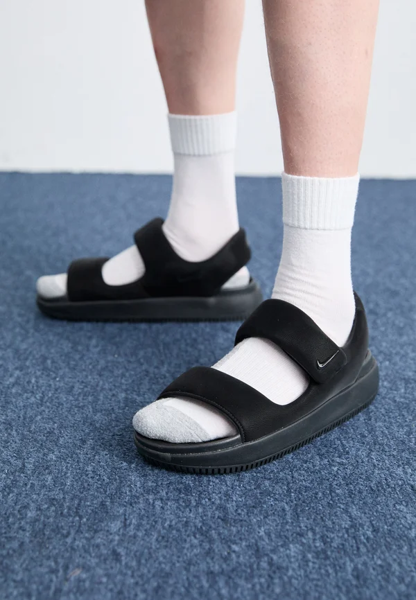 CALM UNISEX - Riemensandalette - black