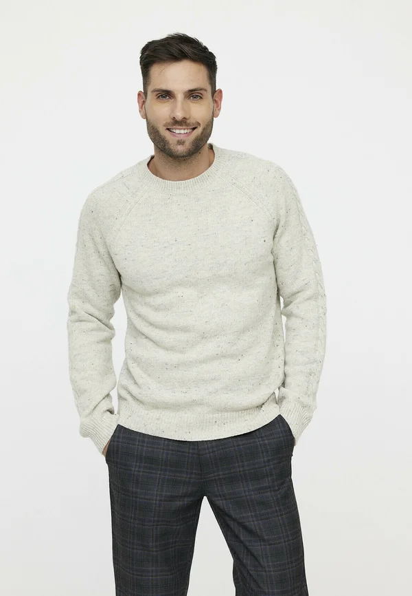 CAMBO - Strickpullover - ivory