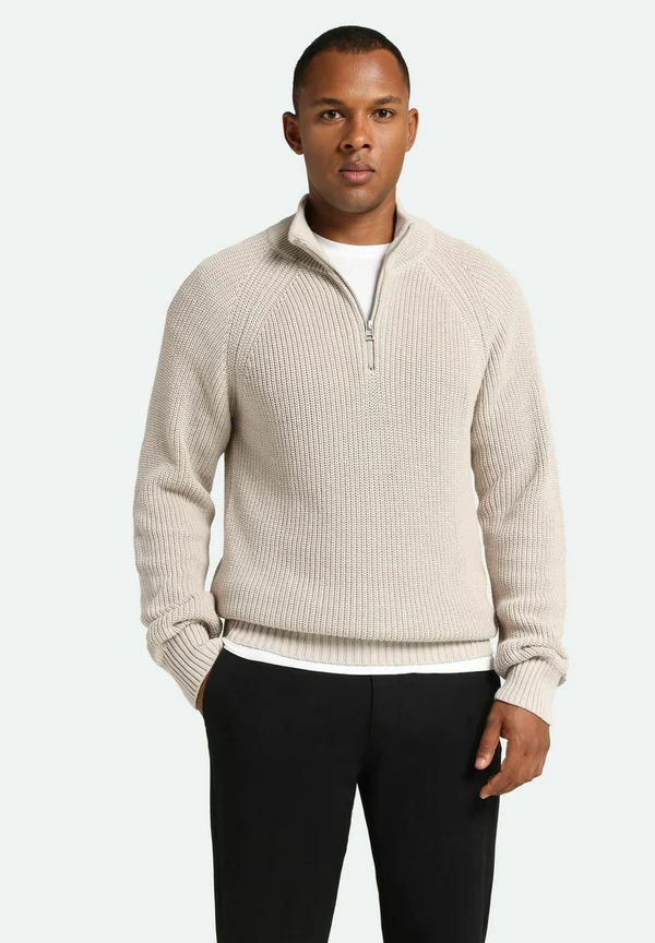 CAMDEN - Strickpullover - silver cloud