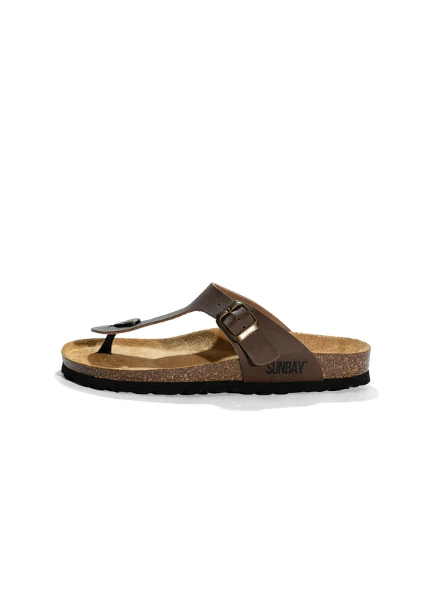 CAMELIA - Pantolette flach - brown