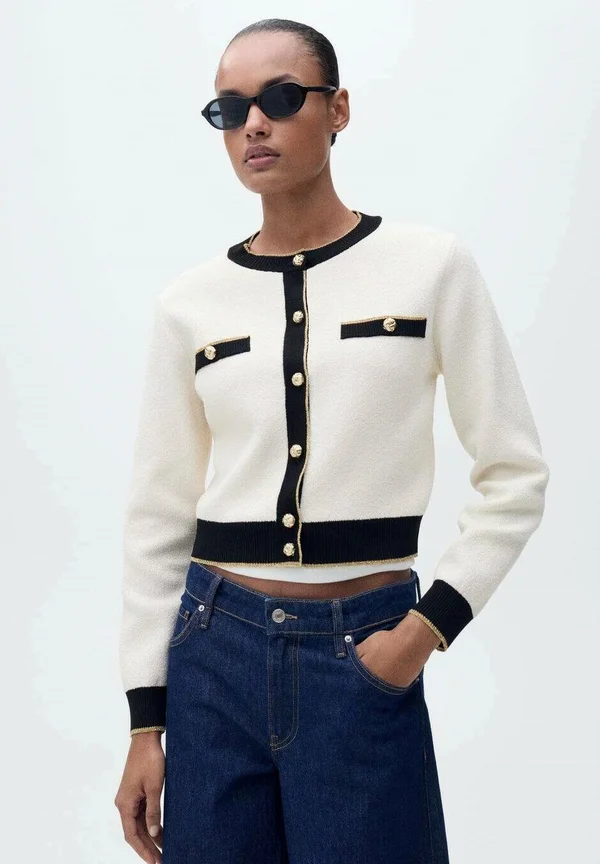 CAMILA - Strickjacke - off-white