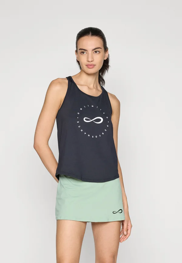 CAMISETA CERCLE - Top - black