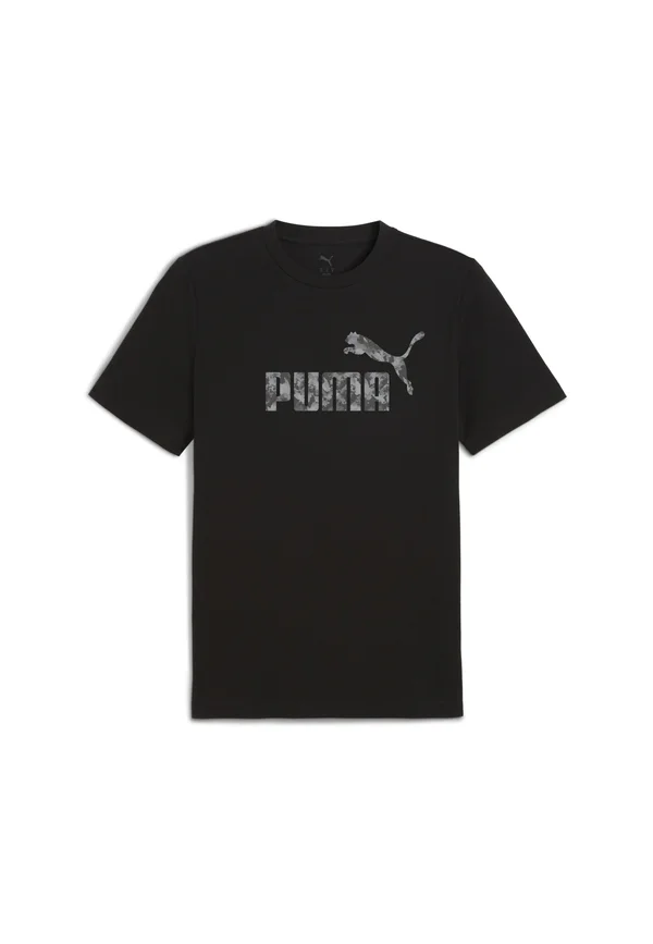 CAMO TEE - Sport T-Shirt - black