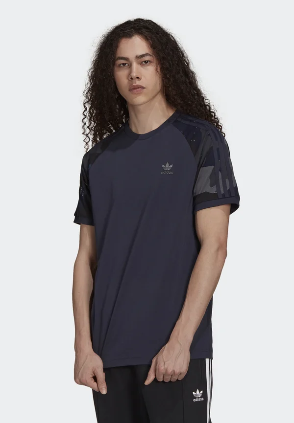 CAMOUFLAGE CALIFORNIA GRAPHICS - T-Shirt print - night navy