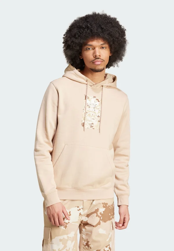 CAMOUFLAGE LAB HOODED - Kapuzenpullover - magic beige