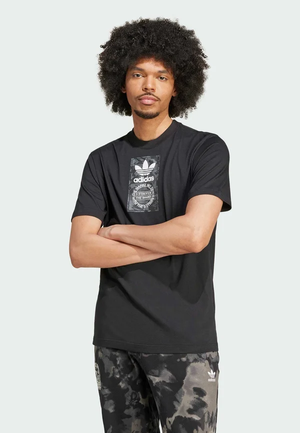 CAMOUFLAGE LABEL - T-Shirt print - black