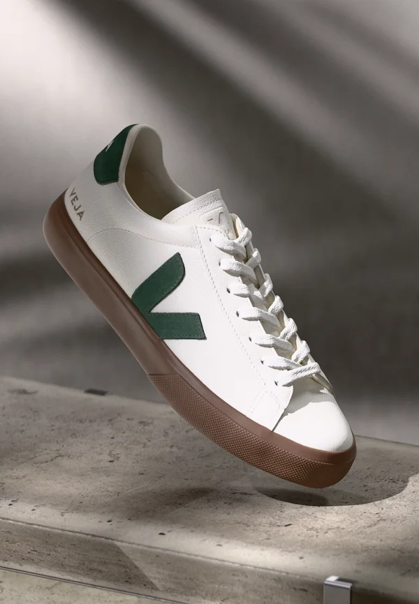 CAMPO - Sneaker low - white/cyprus/bark