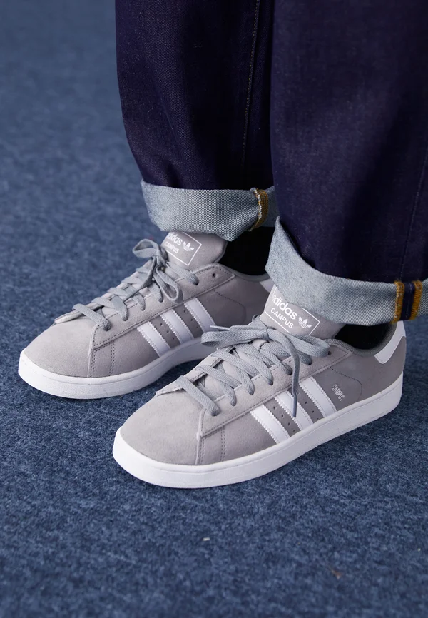 CAMPUS 2 UNISEX - Sneaker low - grey/footwear white/core black