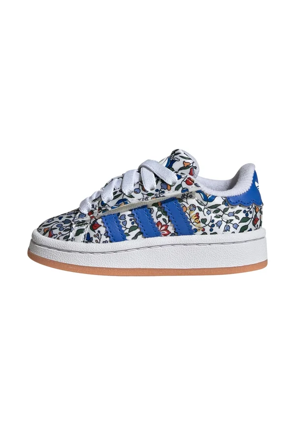CAMPUS LIBERTY LONDON COMFORT CLOSURE ELASTIC LACE - Lauflernschuh - blue blue off white