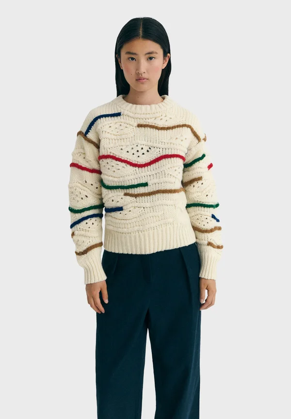 CANDELA - Strickpullover - cream