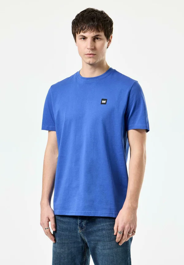 CANNON BADGE TEE - T-Shirt basic - bluebell