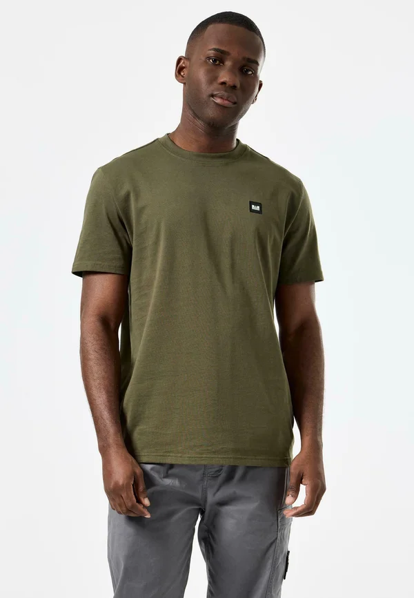 CANNON BADGE TEE - T-Shirt basic - castle green