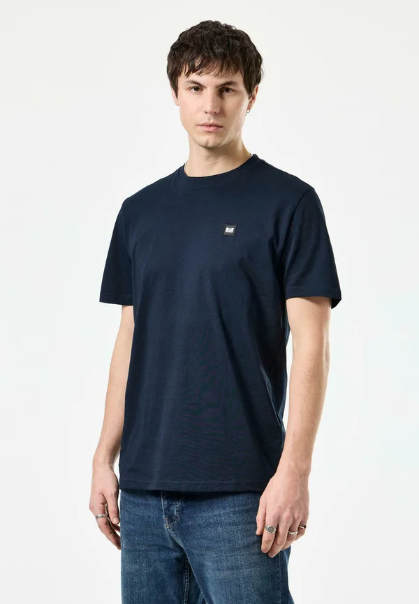CANNON BADGE TEE - T-Shirt basic - navy