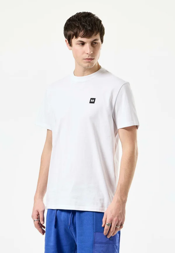 CANNON BADGE TEE - T-Shirt basic - white