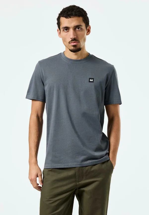 CANNON BADGE TEE - T-Shirt basic - zinc