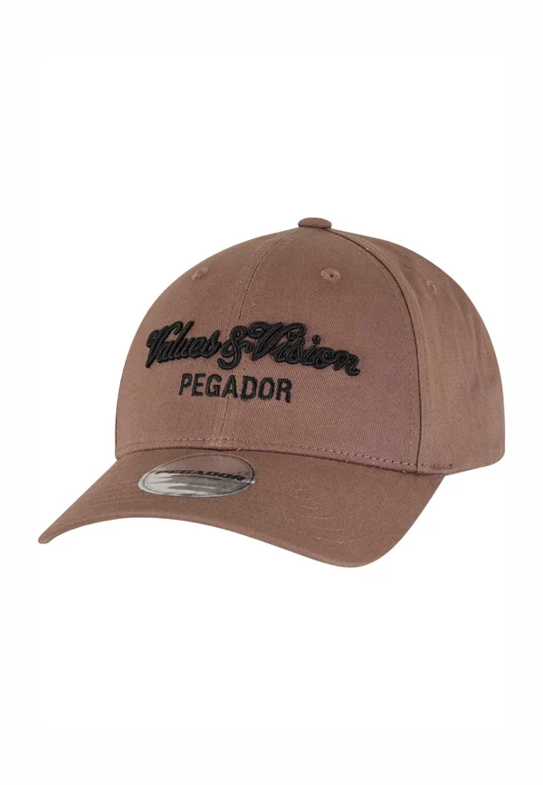 Cap - brown black