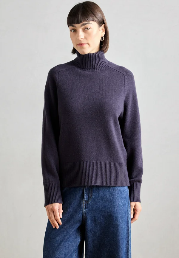 CAQUI - Strickpullover - blueberry