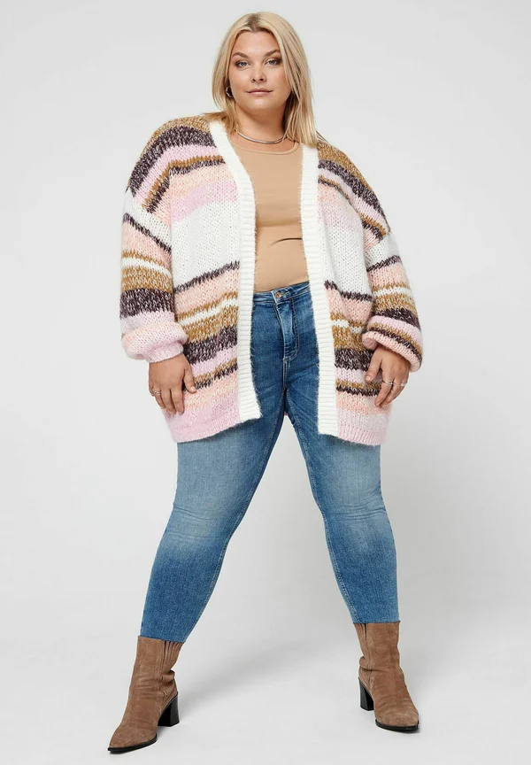 CARALYSSA - Strickjacke - whitecap/gray