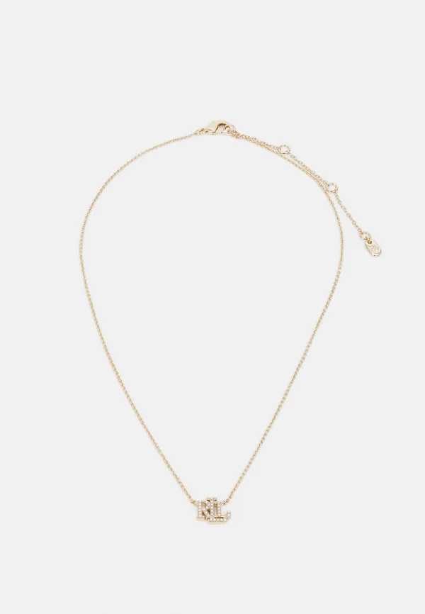 CARDED - Halskette - gold-coloured/white