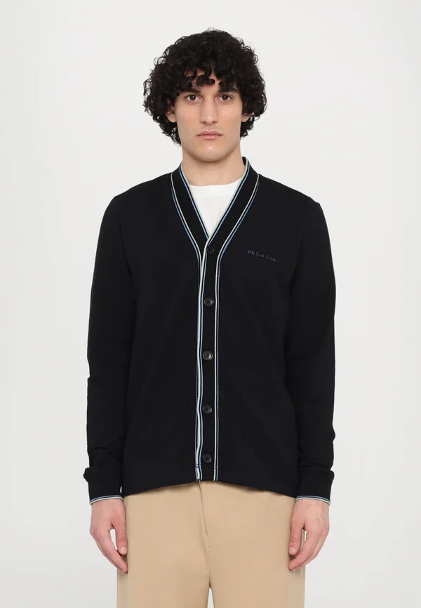 CARDIGAN - Strickjacke - black