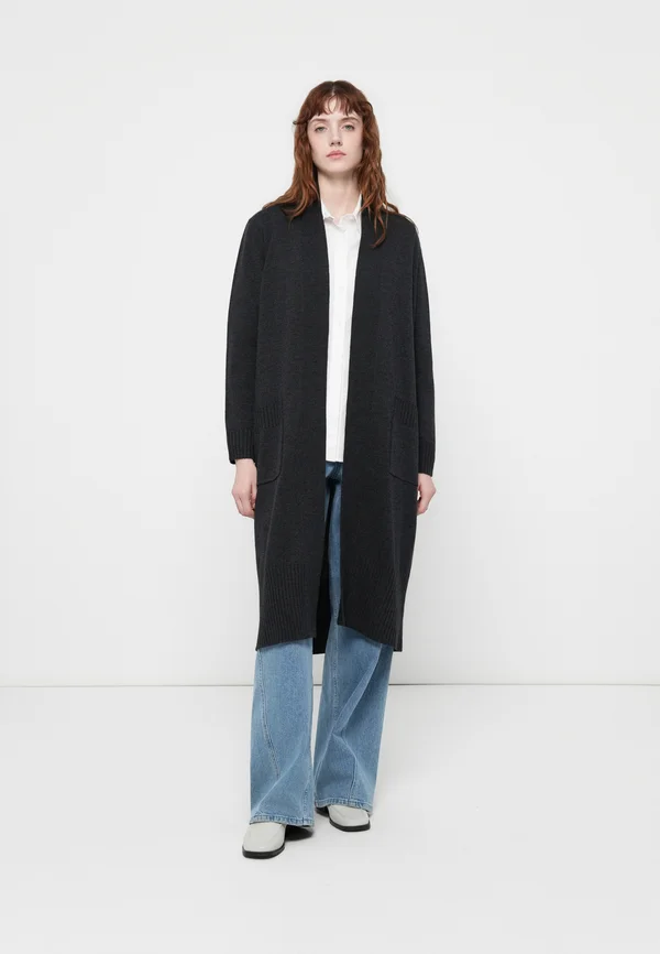 CARDIGAN - Strickjacke - dark grey