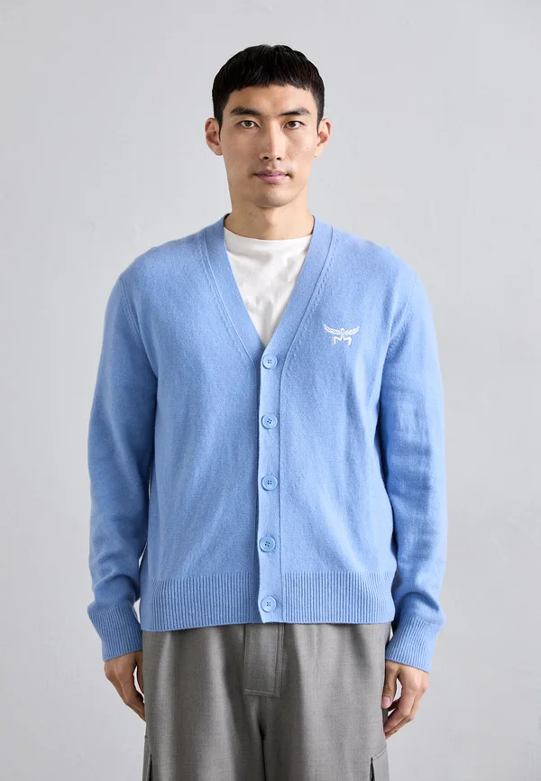 CARDIGAN - Strickjacke - della robbia blue