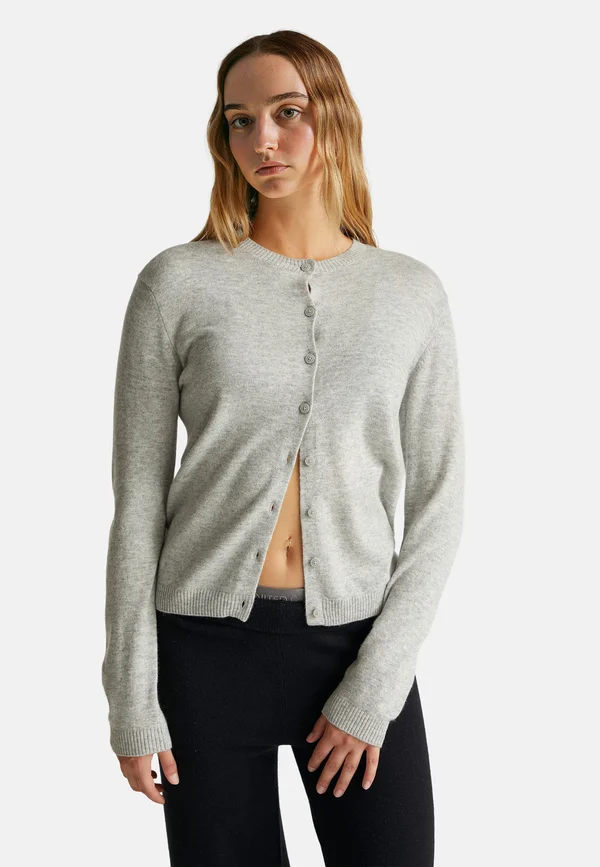 CARDIGAN  - Strickjacke - light grey