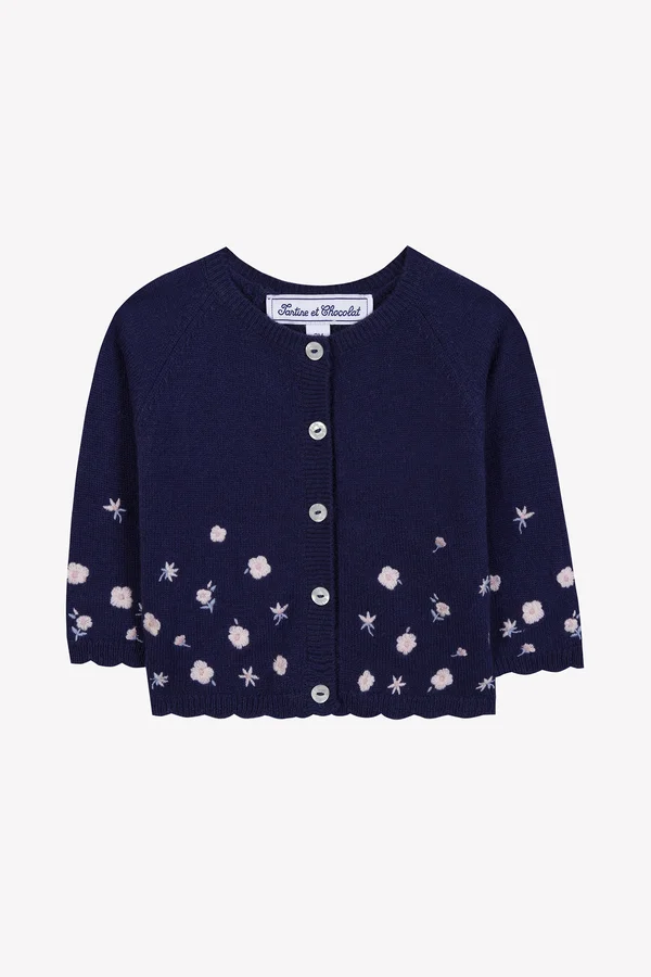 CARDIGAN - Strickjacke - myosotis