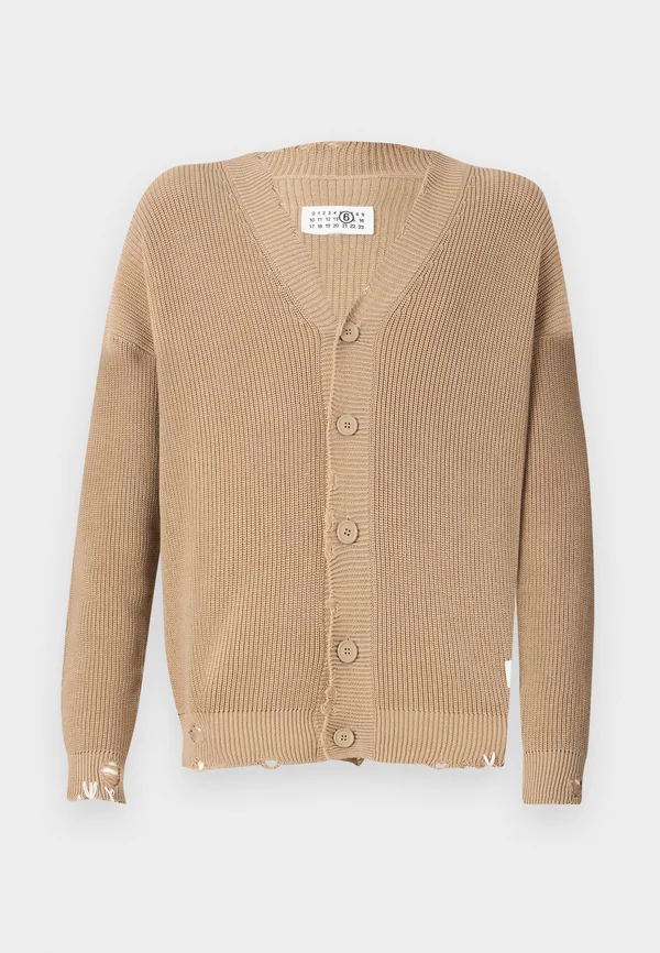 CARDIGAN UNISEX - Strickjacke - beige