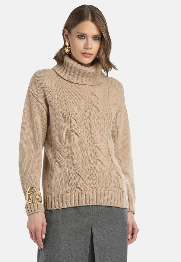 CAREMA - Strickpullover - beige