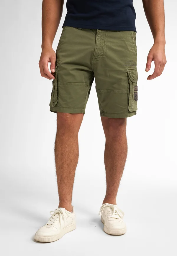 CARGO SHRIMP - Shorts - dusty army
