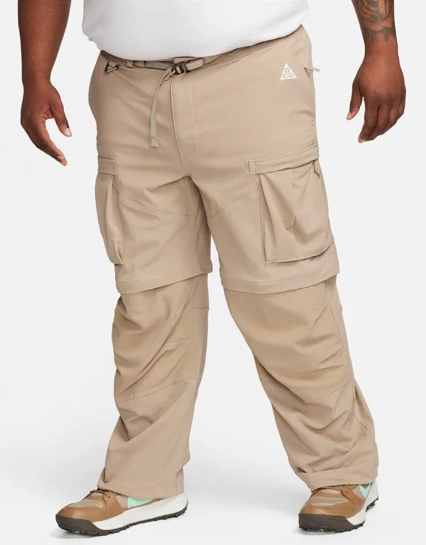 Cargohose - khaki light iron ore summit white