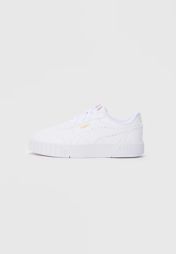 CARINA MIA UNISEX - Sneaker low - white/gold-coloured