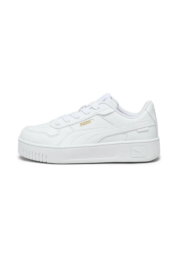 CARINA STREET - Sneaker low - white white  gold